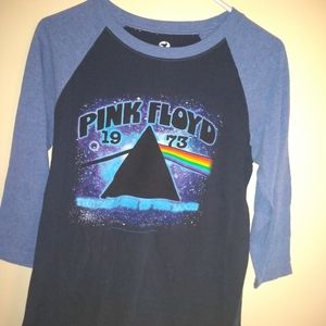 Liquid blue women's small pink floyd t-shirt